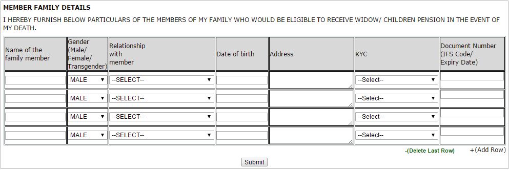 How to fill form for EPF Nomination Online
